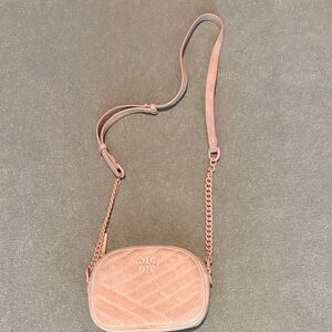 Tory Burch Blush Quilted Crossbody Bag
